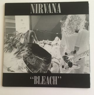 Nirvana - Bleach Lp (us) (black Vinyl,  Sub Pop Records Usa) Incl.  Digital Code