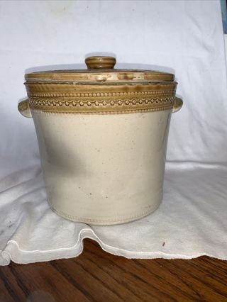 Buchan Portobello Edinburgh 6 Lb Stoneware Crock Jar With Lid