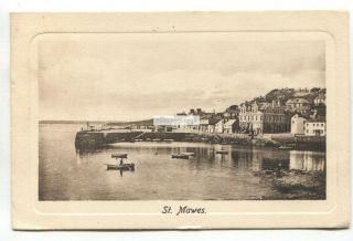 St Mawes - General View - Old Cornwall Postcard