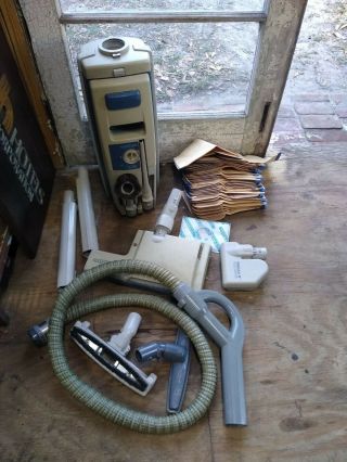Vintage Electrolux Epic Canister Vacuum 6500 Sr,  Power Head Guaranteed