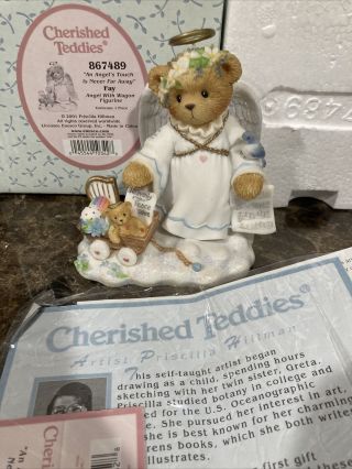 Cherished Teddies - Fay - An Angels Touch Is Never Far Away - 867489
