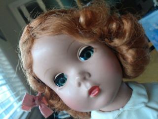 Vintage Madame Alexander 14 " Maggie Teenager Doll Hard Plastic W/ Tagged Outfit