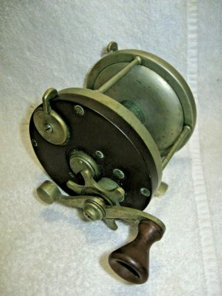 Vintage Collectible EDWARD VOM HOFE 621 4 - 0 Fishing Reel Pat.  May 20,  02 - Trout 2