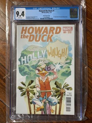 Howard The Duck 1 Cgc 9.  4 1rst Print First Appearance Gwenpool Putri Variant