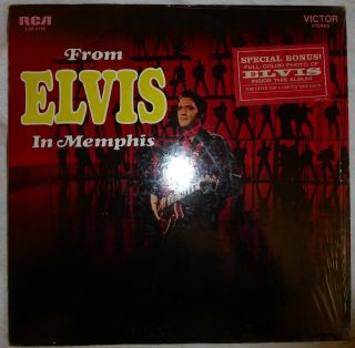 Elvis Presley,  " From Elvis In Memphis " Lp (rca,  Lsp - 4155,  Stereo,  1969)
