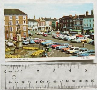 Old Postcard Market Square,  Retford