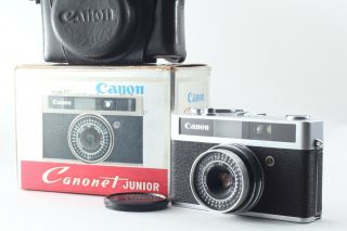 【MINT in BOX】Canon Canonet Junior 40mm F2.  8 Vintage Rangefinder from JAPAN 191 2