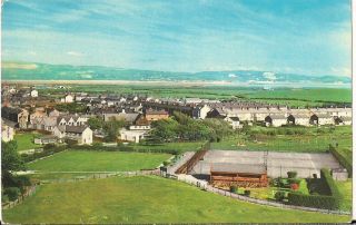 Lovely Scarce Old Postcard - A Splendid View Of Millom - Cumbria C.  1972