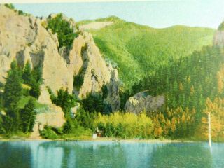 Meriwether Canton Montana Lake Lewis Clark Camped July 19 1805 Vintage Postcard
