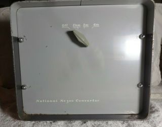 Vintage National Nc 300 Converter - Rare All 3 Converters