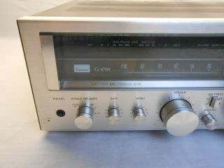 Vintage Sansui G 4700 Pure Power Stereo Receiver. 3