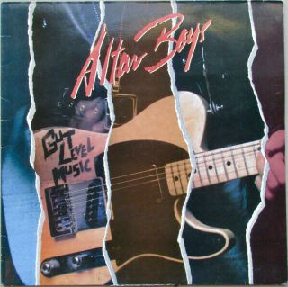 Altar Boys - Gut Level Music 1986 Vinyl Lp Record Punk Rock