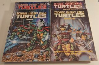 Teenage Mutant Ninja Turtles Book 1,  2,  3,  & 4 (first/penguin,  Color Editions)