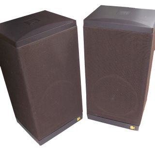 2 Vintage Kef 303 Series Ii Loud Speakers Type Sp1147 8 Ohms