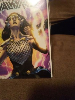 War of the Realms Omega 1 RARE 2nd Print Variant Jane Foster as Valkyrie 2