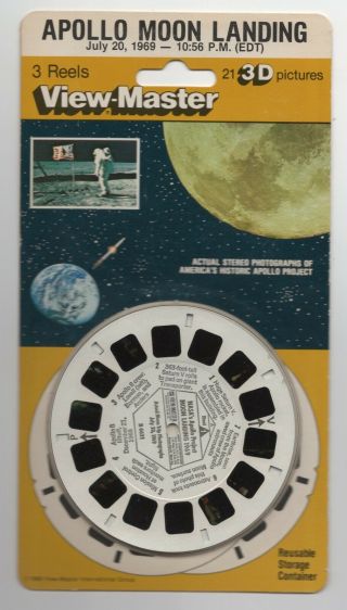 Apollo Moon Landing 3 - Reel View - Master Packet