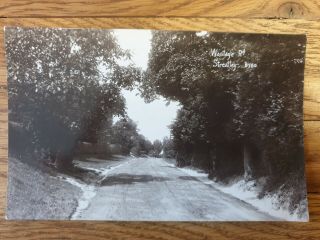 Wantage Road - Streatley - Berkshire - Old Real Photo Postcard