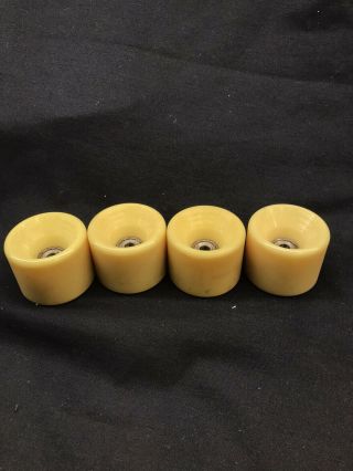 Sims Mini Comp Vintage Skateboard Wheels1970s With Bearings Set Of 4