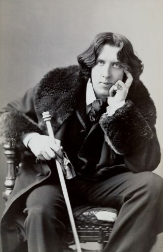 Oscar Wilde 1882 - 11 " X 17 " - Reprint Of Vintage Photo