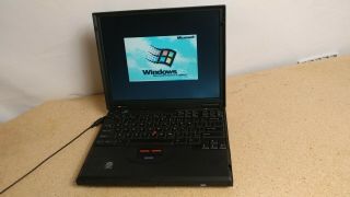 Vintage Ibm Thinkpad 600 Laptop Windows 95 Operating System 233 Mhz Type 2645
