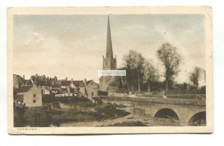 Tetbury - Town And Bridge - Old Gloucestershire Postcard