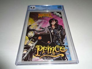 Prince Rock N Roll Comics 21 Prince Cgc 9.  6 White Pages 1990 Prince