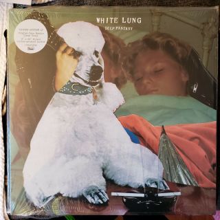 White Lung Deep Fantasy Punk Vinyl Lp Colored Ltd Edition Rock