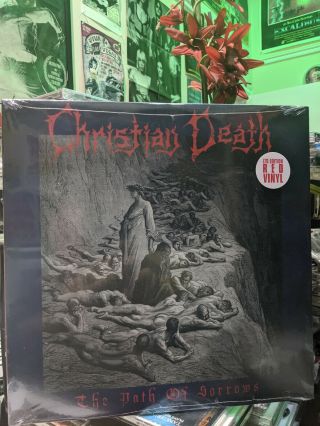 Christian Death - The Path Of Sorrows Red Lp Rozz Williams Eva O Venus In Furs
