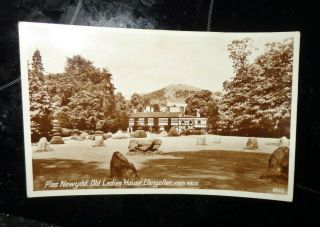 Plas Newydd,  Old Ladies Wales Llangollen,  Wales Real Photo Postcard Tt