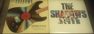 The Shadows 2 X Vinyl Albums - String Of Hits & Silver