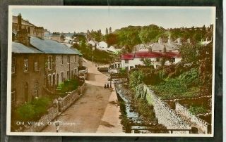 Rlz Early Postcard,  Old Village,  Old Colwyn,