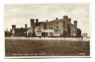 Bodelwyddan Castle,  Lowther College,  Near Rhyl - Old Postcard