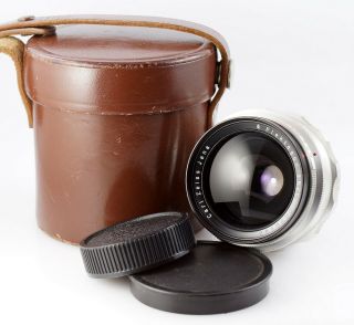 Vintage M42 Lens Carl Zeiss Jena Flektogon 2.  8/35 Preset 9 Blades 35mm F/2.  8