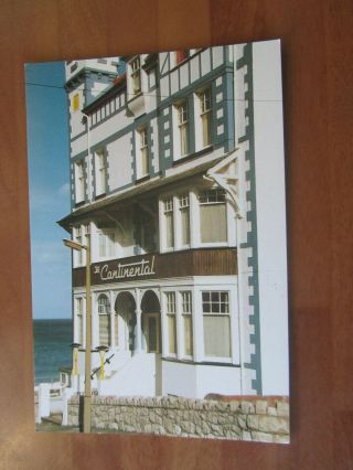 Wales Colwyn Bay Continental Hotel Old Postcard