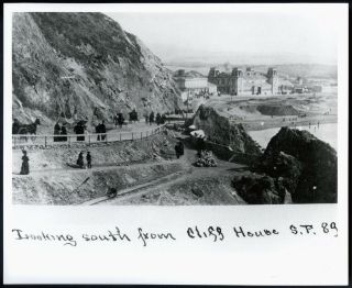 C.  1889 San Francisco View Of Ocean Beach Pavilion & Seal Rock House 8 " X10 " Photo