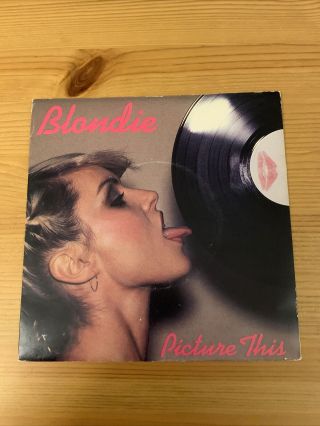 Blondie 7 " Yellow - Picture This Rare & Orig 1978 Single Punk Wave Clash Ex,