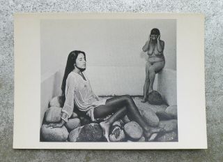 Vintage Postcard 4x6 " Jo Alison Feiler Erotic Photograph Reprint In Paris 1980