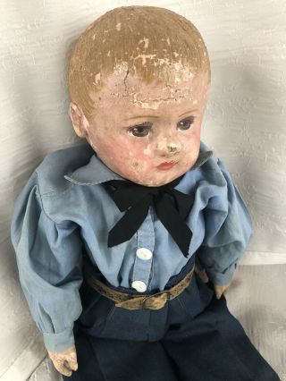 Antique Martha Chase Boy Doll Oil Cloth IRRESITIBLE Cheapest online 2