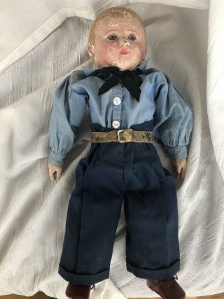 Antique Martha Chase Boy Doll Oil Cloth IRRESITIBLE Cheapest online 3