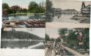 4 Old Postcards Of Maidenhead C1904
