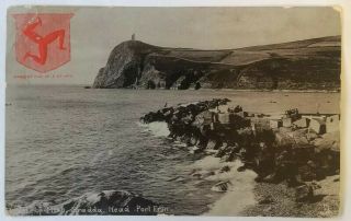 Old Postcard Bradda Head Port Erin Scenery Isle Of Man 1910s A157