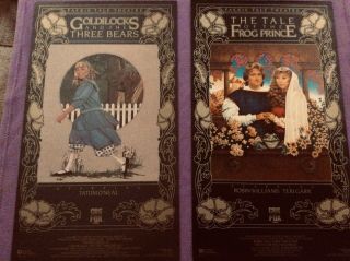 Set Of 15 Vintage Faerie Tale Theater Posters Complete First Four Seasons