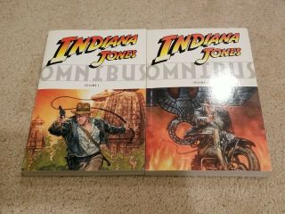Indiana Jones Omnibus Volume 1 & 2 (dark Horse 2008 Tpb Sc Tp Gn) Unread