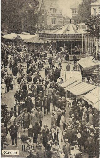 Oxford Fair Vintage Postcard 6.  11