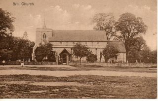 All Saints Brill Church,  Brill,  Aylesbury,  Buckinghamshire Vintage View 1.
