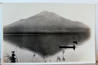 Japan Lake Mt Fuji Postcard Old Vintage Card View Standard Souvenir Postal Post