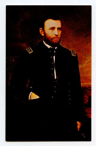 General Ulysses S.  Grant (1822 - 1885) Vintage Postcard Standard View Card