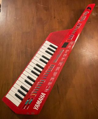 Vintage Yamaha Shs - 10 Fm Digital Shoulder Keyboard/keytar - Gig Bag