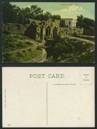 India Old Postcard Kashmiri Kashmir Cashmere Gate Delhi