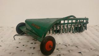 Slik Toys Oliver Side Delivery Hay Rake Farm Toy Tractor Implement Vtg
